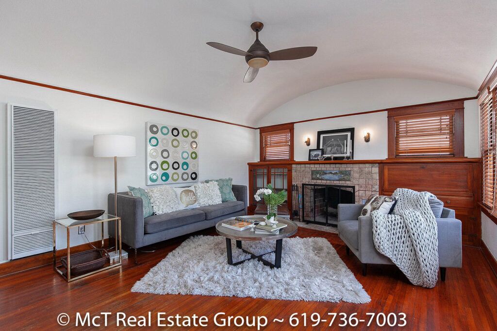 Vintage home staged