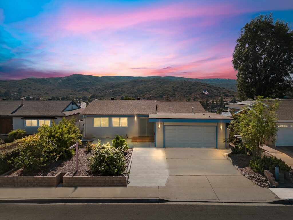 Evening Views of home and skys