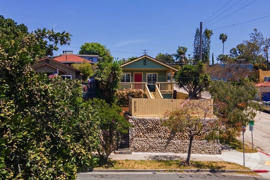 Front of Craftsman Bungalow